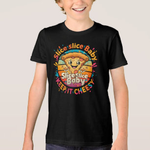Slice Baby - Grappig Pizza T-shirt voor eten