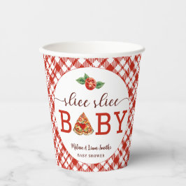 Slice Baby Pizza Baby shower Papieren kopjes – Fu Papieren Bekers