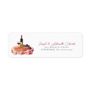 Slice Baby Pizza Party Baby shower Etiket