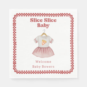 Slice Baby shower Pizza Dress Servet