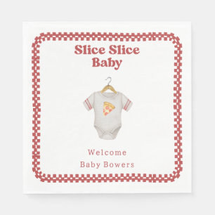 Slice Baby shower Pizza Neutral Bodysuit Servet