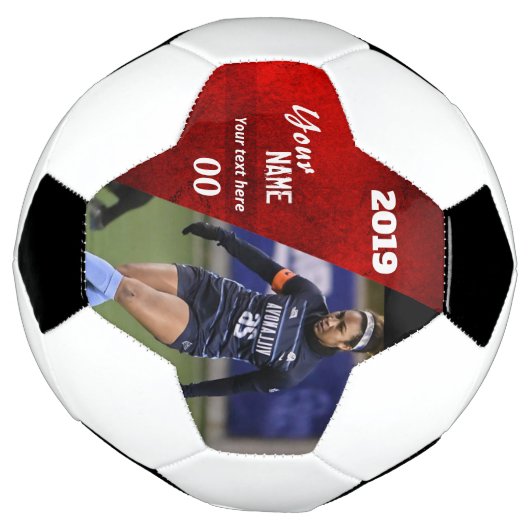 Slice Custom Voetbal Red (Gedraaid)