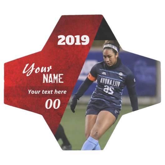 Slice Custom Voetbal Red (Enkel)