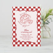 Slice of Fun Birthday Invitation (Debout devant)