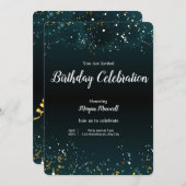 Slice of Happiness : Carte d'anniversaire à thème  (Devant / Derrière)