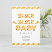 Slice Slice Baby, Baby shower Invitation (Debout devant)