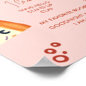 Slice Slice Baby First Birthday Milestone Poster (Hoek)