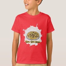 Slice, Slice Baby – Grappig T-Shirt voor Pizzalief