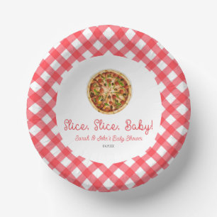 Slice, Slice, Baby! Pizza Baby shower Papieren Kommen