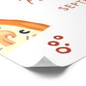Slice Slice Baby Pizza première Affiche de bienven (Coin)