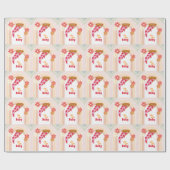 Slice Slice Baby shower Pizza-partij Cadeaupapier (Vlak)