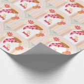 Slice Slice Baby shower Pizza-partij Cadeaupapier (Hoek)