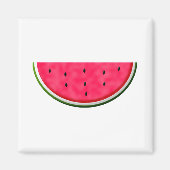 Slice-tekening van zoete watermeloenen magneet (Voorkant)
