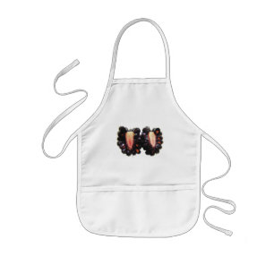 Sliced Blackberry ~ baby bib Kinder Schort