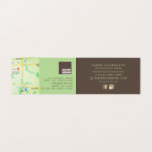 Sliced Bread on board, Bakery Gedetailleerd Visitekaartjes (Binnenkant ongevouwen)