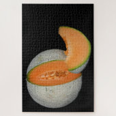 Sliced Cantaloupe Melon Legpuzzel (Verticaal)