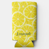 Sliced Lemons Design Seltzer Koelbox (Achterkant)
