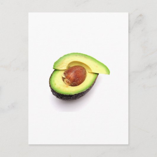 Sliced Open Avocado Briefkaart (Voorkant)