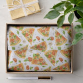 Slices Vegan Pizza voor Pizza Lovers Tissuepapier (Geschenk)
