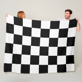 Slick Checker 60x80 fleece deken