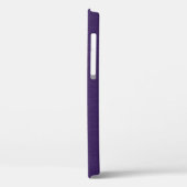 Slick Metallic Paarse achtergrond Case-Mate iPhone Case (Achterkant / Links)