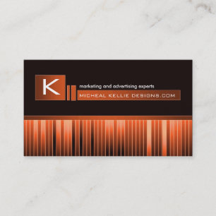 Slick Monogram Visitekaartje
