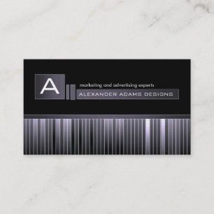 Slick Monogram Visitekaartje