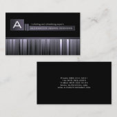 Slick Monogram Visitekaartje (Voorkant / Achterkant)
