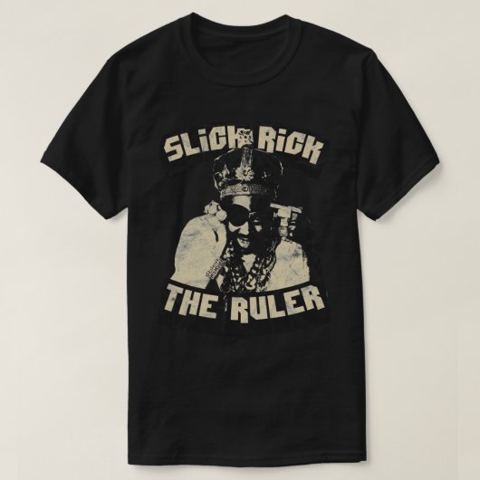Slick Rick Old School Hip hop classique T-shirt (Design devant)