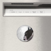 Slick urbain Anglais Bull Terrier Aimant frigo (In Situ (Lave-vaisselle))