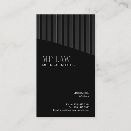 Slick Visitekaartje (Voorkant)