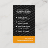 Slick Visitekaartje (Achterkant)