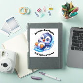 Slide on the Ice Sticker (iPad Cover)