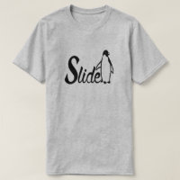 Slide Penguin Spirit Design animal T-shirt
