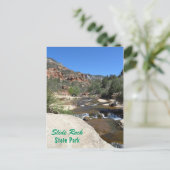 Slide Rock State Park briefkaart (Staand voorkant)
