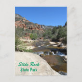 Slide Rock State Park briefkaart (Voorkant)