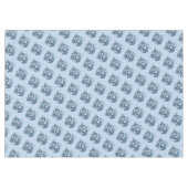 Sliding Snowman Kerstvakantie Tafelkleed (Voorkant (Horizontaal))