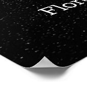 Sliert Licht Proefdiner Avond Welkomstbord Poster (Hoek)