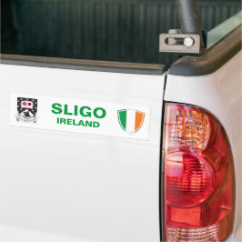 Sligo Ireland Crest en Irish Flag Bumpersticker