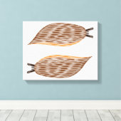 Slijksplekken Canvasprint Canvas Afdruk (Insitu (Houten vloer))