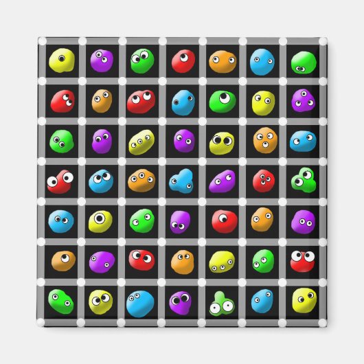 Slijme Pop! slijmrastermagneet Magneet (Voorkant)