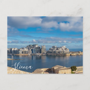Slijmhaven en wolkenkrabbers op Malta Briefkaart
