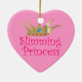 Slijmprinses Keramisch Ornament (Achterkant)