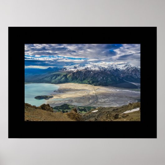 Slijmrivier en Uitzicht Poster (Voorkant)