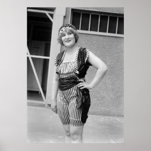 Slijmstrips uit de jaren 20 poster