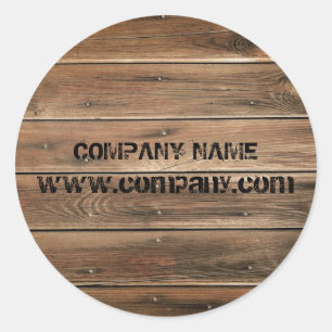 slijpschuur- en schuurhout ronde sticker