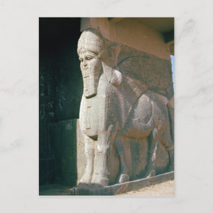 Slijpstier, neo-Assyrische periode Briefkaart