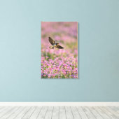 Slik & Chinese melkwikke Canvas Afdruk (Insitu (Houten vloer))