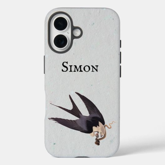 Slik Tailed Hawk door met Snake  Audubon Case-Mate iPhone Case (Achterkant)