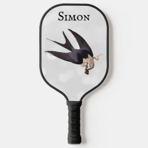 Slik Tailed Hawk door met Snake Audubon Pickleball Paddle